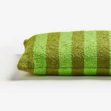 Load image into Gallery viewer, Bonnie &amp; Neil - Boucle Stripe Acid Green 60x40cm Cushion
