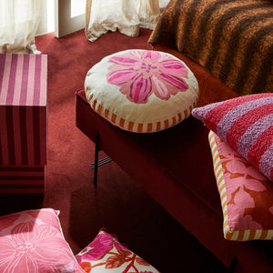 Bonnie & Neil - Candy Pink Round 50cm Cushion