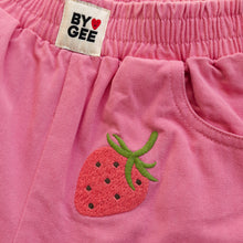 Load image into Gallery viewer, BY GEE - Cropped Wide Leg Cargo Pant - Peony

