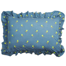 Load image into Gallery viewer, Sage X Clare - Anneliese Ruffle Pillowcase - Peridot Standard
