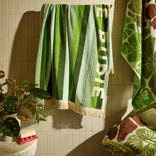 Load image into Gallery viewer, Sage x Clare - June Nudie Rudie Bath Sheet - Fluorite
