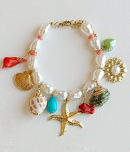 Load image into Gallery viewer, Coral Cove Charm Bracelet
