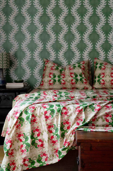 Lazy Bones - Pelargonium Sheet Set Queen