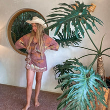 Load image into Gallery viewer, Wandering Folk - Glades Over Swim Shirt Cedar
