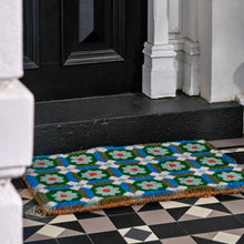 Load image into Gallery viewer, Bonnie &amp; Neil - Door Mat - Astor Blue Green
