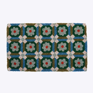 Bonnie & Neil - Door Mat - Astor Blue Green