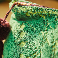 Load image into Gallery viewer, Sage x Clare - Lucia Terry Pouch - Kelp - Large
