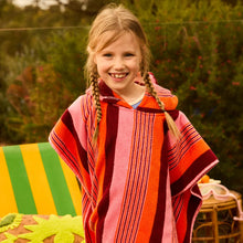 Load image into Gallery viewer, Sage x Clare - June Nudie Rudie Hooded Towel - Dahlia
