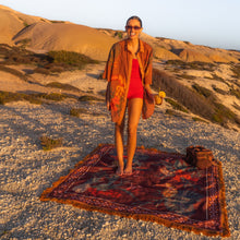 Load image into Gallery viewer, Wandering Folk - Cuban Tropical Picnic Rug - Bronze
