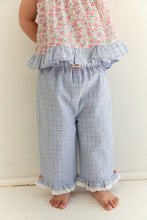 Load image into Gallery viewer, JUNI - Dora Pant Sky Gingham
