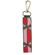 Load image into Gallery viewer, Bella Pink Beaded Keychain
