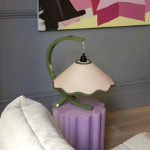 Load image into Gallery viewer, Paola &amp; Joy Kira Table Lamp - Sage / Pearl
