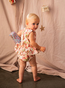 Bella & Lace Angel Romper-Deck the Halls