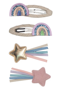 Mimi & Lula - Over The Rainbow Clip Set - Space Unicorn