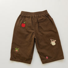 Load image into Gallery viewer, BY GEE - Cropped Wide Leg Cargo Pant -  Chocolate
