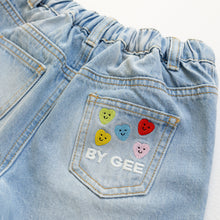 Load image into Gallery viewer, BY GEE - Wide Leg Denim Jeans
