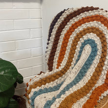 Load image into Gallery viewer, Nana Knit - Rainbow Bobble Blanket
