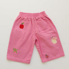 Load image into Gallery viewer, BY GEE - Cropped Wide Leg Cargo Pant - Peony
