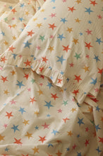 Load image into Gallery viewer, Play Linen - Everyday Star Fitted Sheet Cot Size
