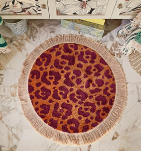 Odette Round Bath Mat