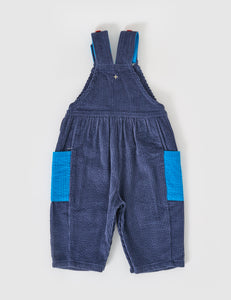 Goldie + Ace - Sammy Corduroy Colour Block Overalls