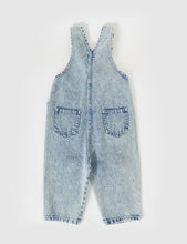 Load image into Gallery viewer, Goldie + Ace - Austin Vintage Washed Denim Overalls
