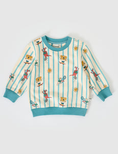 Goldie + Ace - Goldie Squad Relaxed Terry Sweater