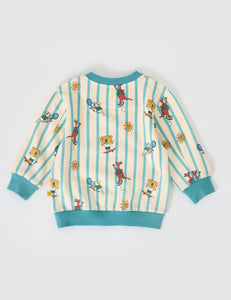Goldie + Ace - Goldie Squad Relaxed Terry Sweater