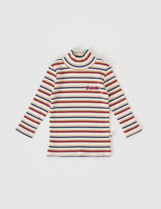 Goldie + Ace - Outback Stripe Embroidered Rib Skivvy