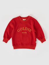 Load image into Gallery viewer, Goldie + Ace - Goldie Crew Embroidered Sweater 
