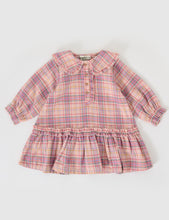 Load image into Gallery viewer, Goldie + Ace - Diana Collared Check Dress
