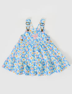 Goldie + Ace - Seaside Daisy Tully Tiered Pinafore Dress