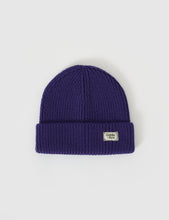 Load image into Gallery viewer, Goldie + Ace - Wool Beanie Navy
