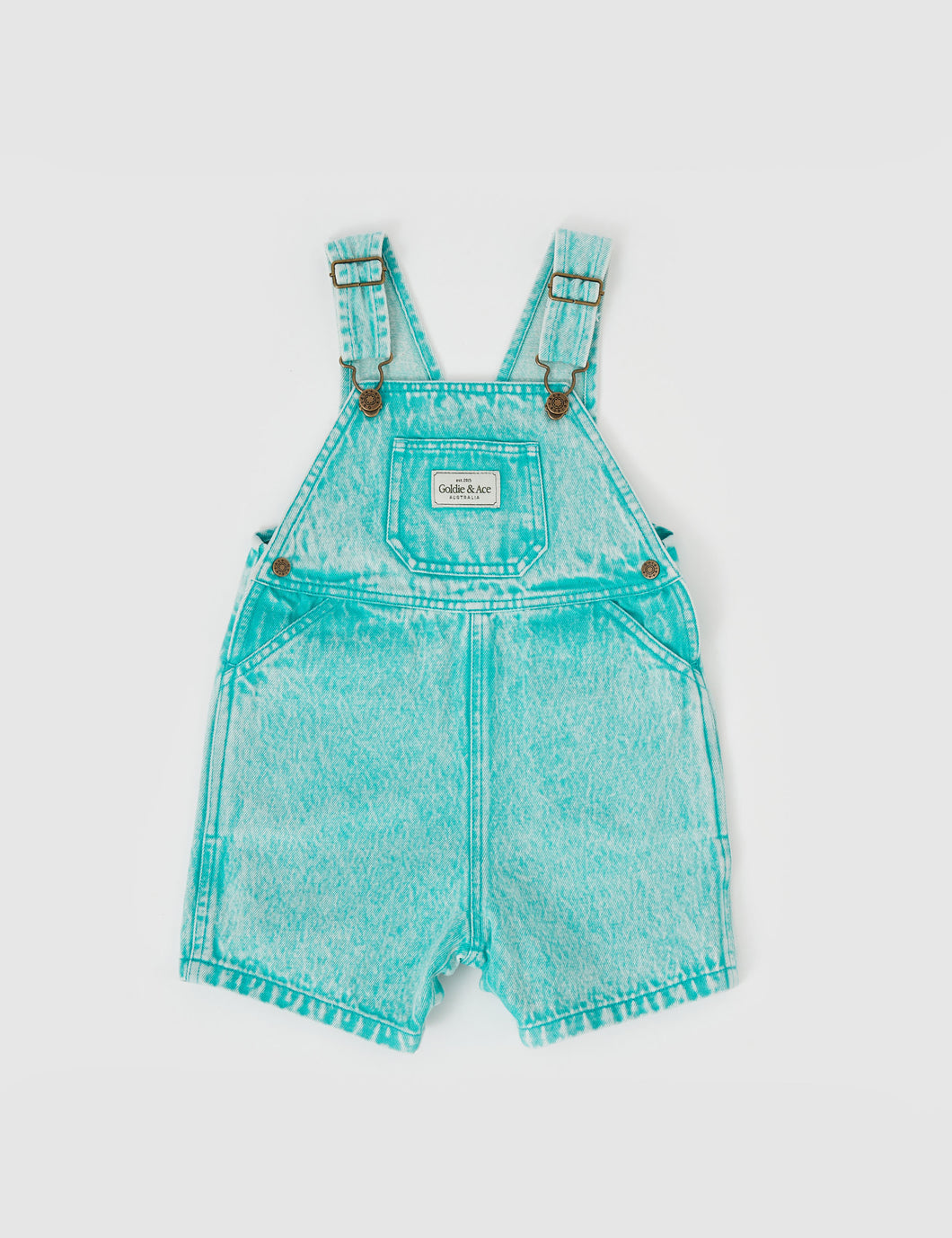 Goldie + Ace - Burton Vintage Washed Denim Overalls