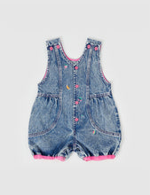 Load image into Gallery viewer, Goldie + Ace - Nina Fruity Denim Romper
