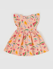Load image into Gallery viewer, Goldie + Ace - Lyla Linen Dress Fruit Salad
