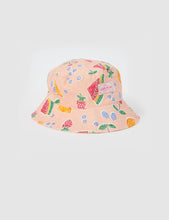 Load image into Gallery viewer, Goldie + Ace - Goldie Fruit Salad Linen Bucket Hat
