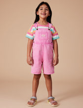 Load image into Gallery viewer, Goldie + Ace - Burton Vintage Washed Denim Overalls
