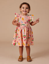 Load image into Gallery viewer, Goldie + Ace - Lyla Linen Dress Fruit Salad
