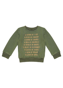 Pearson & Pearson Gang Jumper Olive
