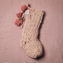 Load image into Gallery viewer, Hello Marla - Knitted Stocking - Rose Pink
