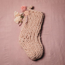 Load image into Gallery viewer, Hello Marla - Knitted Stocking - Peach Pink
