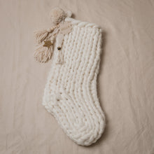 Load image into Gallery viewer, Hello Marla - Knitted Stocking - Cream
