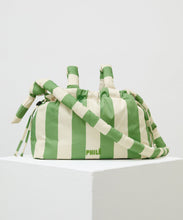 Load image into Gallery viewer, Philè - Pram Caddy Green Stripe
