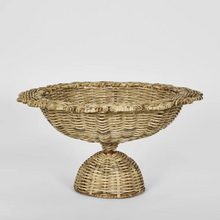 Load image into Gallery viewer, Lucy Rattan Scallop Bowl
