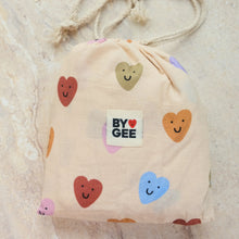 Load image into Gallery viewer, BY GEE - Love Bug Organic Cotton Cot Sheet
