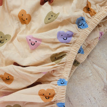 Load image into Gallery viewer, BY GEE - Love Bug Organic Cotton Cot Sheet
