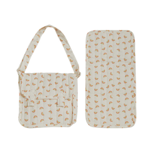 Load image into Gallery viewer, Olli Ella - Carrie Convertible Changing Set -
Rainbow Print

