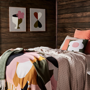 Castle - Peony Knit Throw