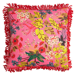 Sage x Clare - Genevieve Square Fringe Cushion
